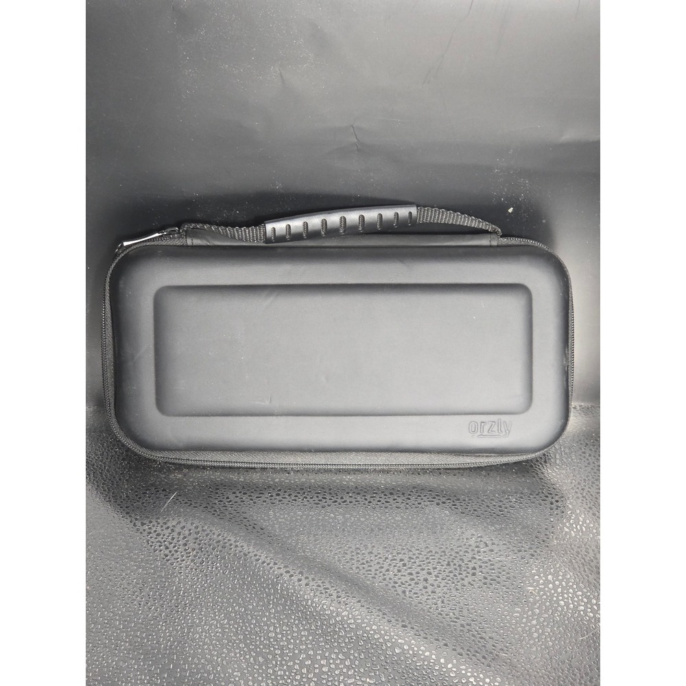 Orzly Hard Travel Carry Case For Nintendo Switch & OLED Console Black EVA Cover